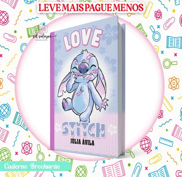 Caderno Brochurão (g) - Stitch Candy (promocional)