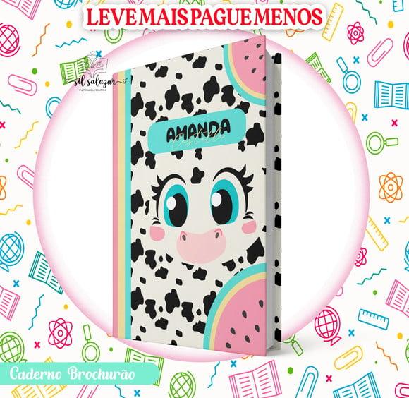 Caderno Brochurão (g) - Vaca Puket (promocional)