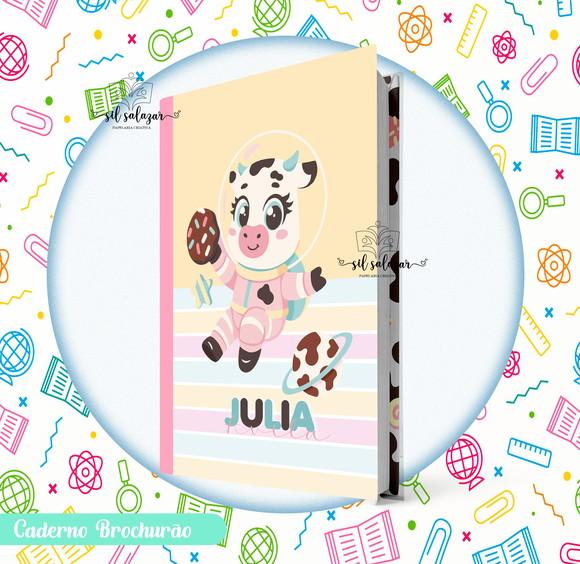 Caderno Brochurão (g) - Vaquinha Chocolate Puket
