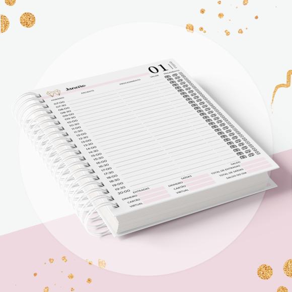 Caderno de Agendamento 2026 - Dentista
