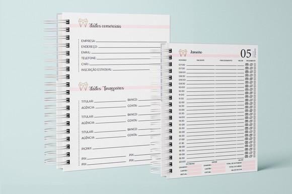 Caderno de Agendamento 2026 - Dentista