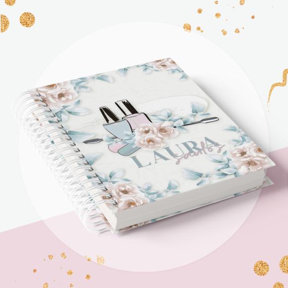 Caderno de Agendamento 2026 - Manicure