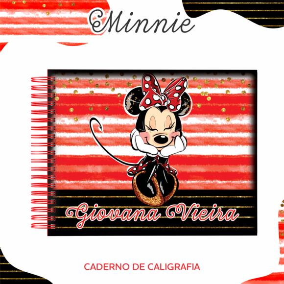 Caderno de Caligrafia - Minnie
