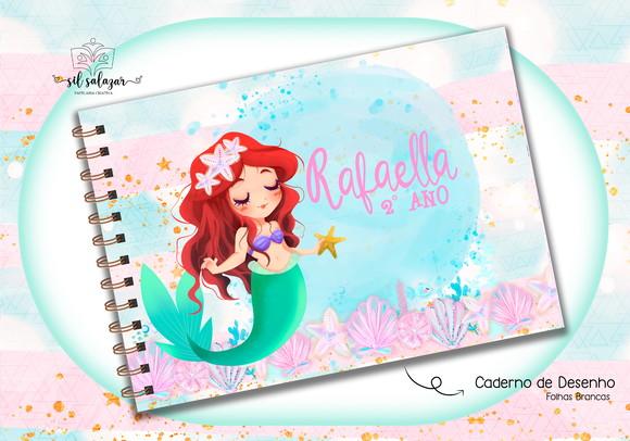 Caderno de Desenho - Ariel 02
