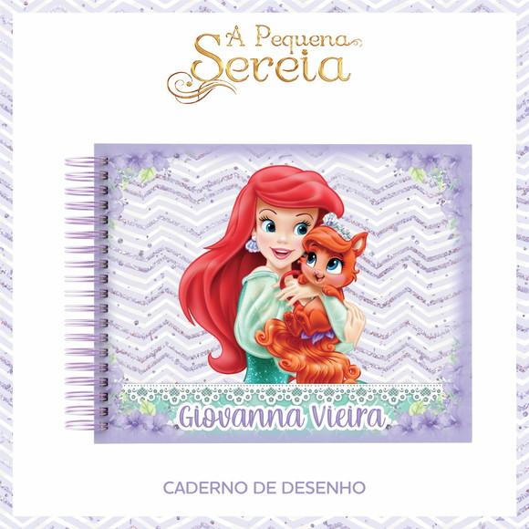 Caderno de Desenho - Ariel