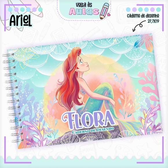 Caderno de Desenho - Ariel 04