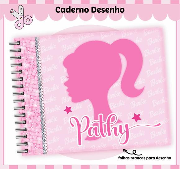 Caderno de Desenho - Barbie