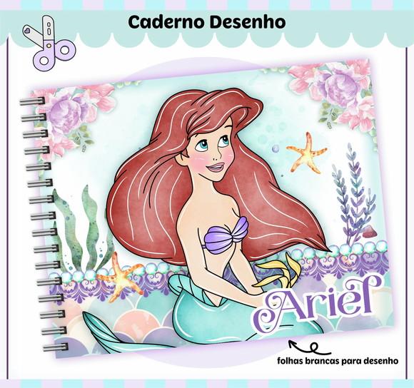 Caderno de Desenho - Ariel 03