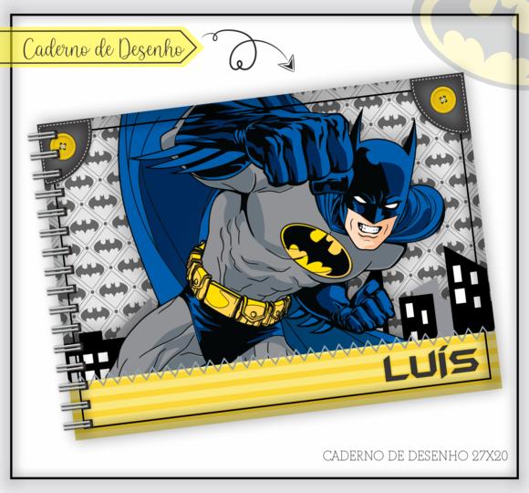 Caderno de Desenho - Batman
