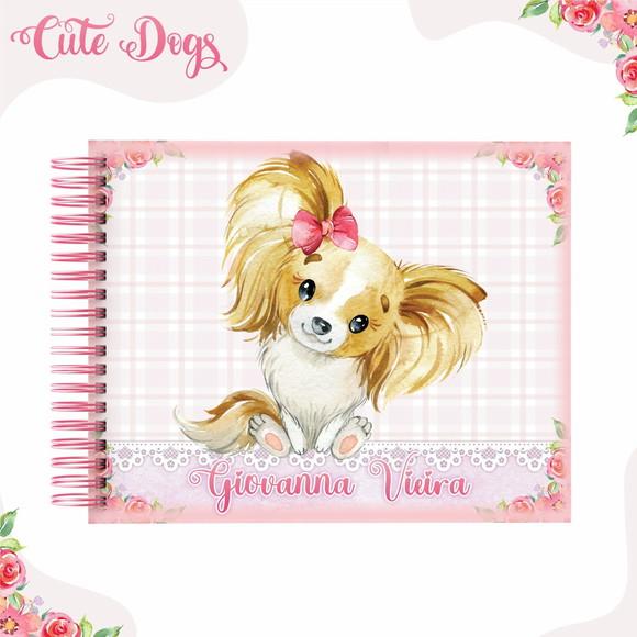 Caderno de Desenho - Cute Dogs