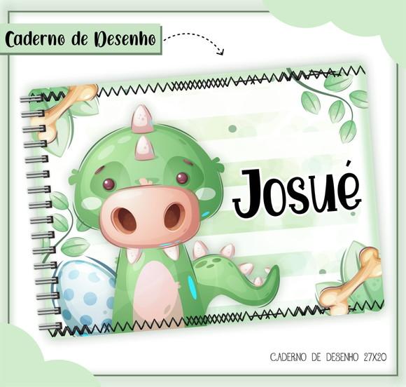 Caderno de Desenho - Dino Baby