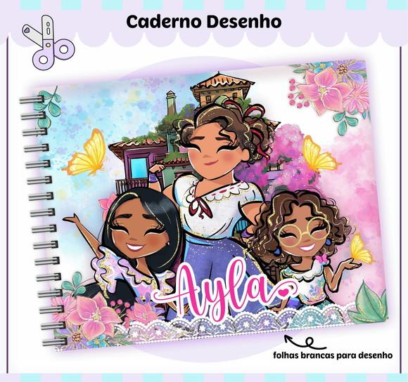 Caderno de Desenho - Encanto 02