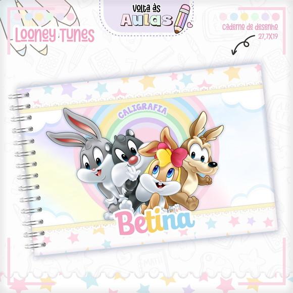 Caderno de Desenho - Looney Tunes