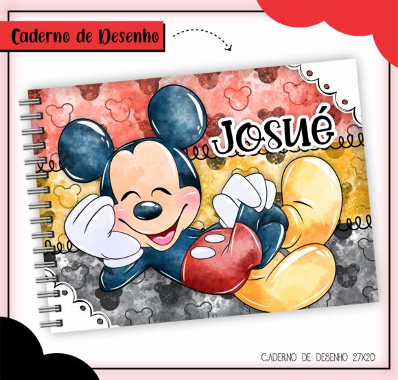 Caderno de Desenho - Mickey