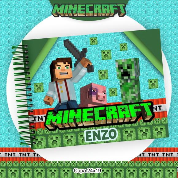 Caderno de Desenho - Minecraft 03