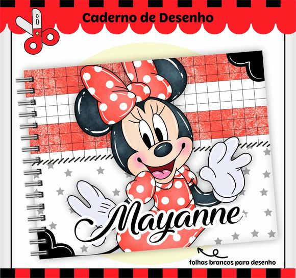 Caderno de Desenho - Minnie