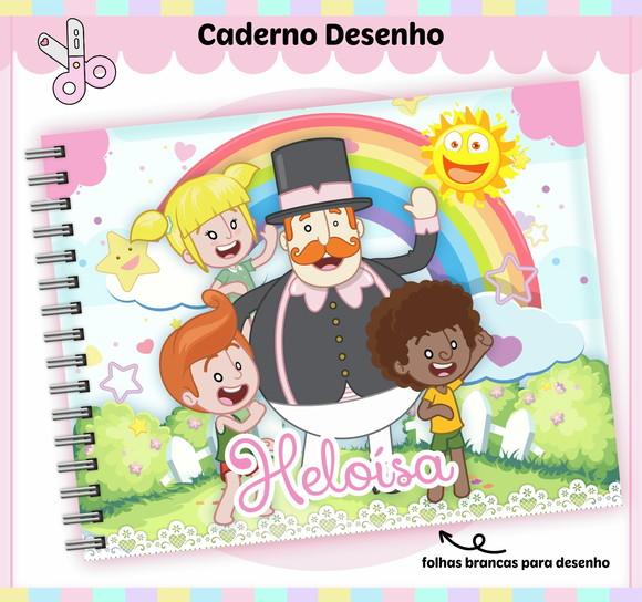 Caderno de Desenho - Mundo Bita Menina