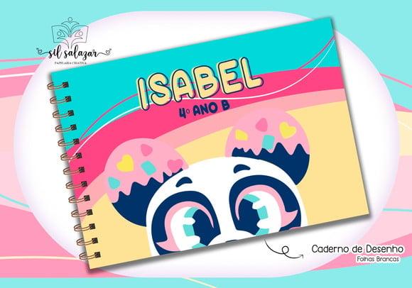 Caderno de Desenho - Panda Puket 04