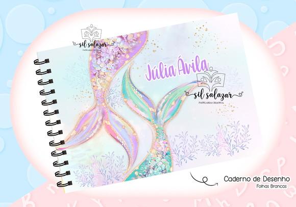 Caderno de Desenho - Sereia