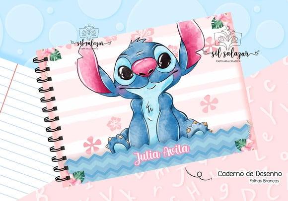 Caderno de Desenho - Stitch
