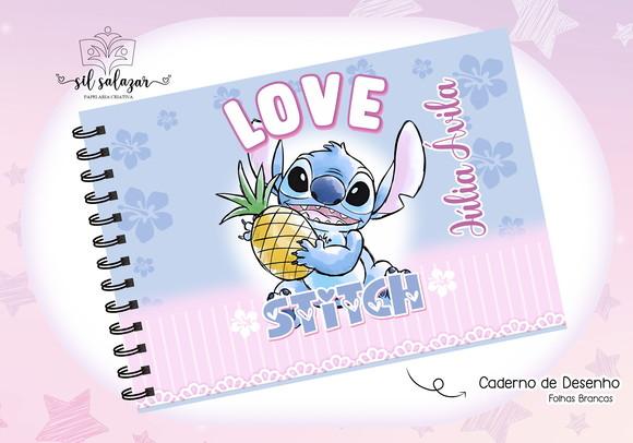 Caderno de Desenho - Stitch Candy