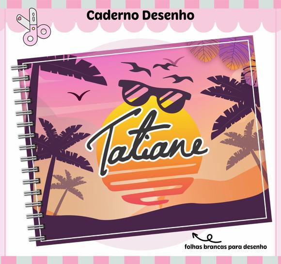 Caderno de Desenho - Tardezinha