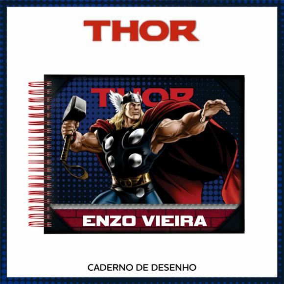 Caderno de Desenho - Thor