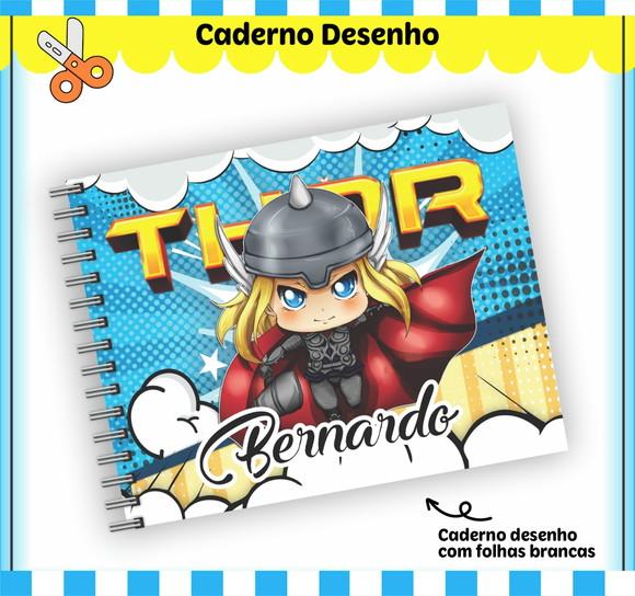 Caderno de Desenho - Thor Baby