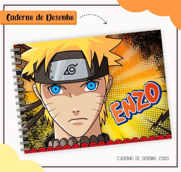 Caderno de Desenho- Naruto 02