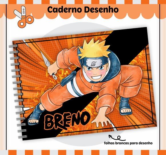 Caderno de Desenho- Naruto 03