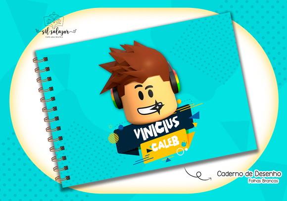 Caderno de Desenho- Roblox 02