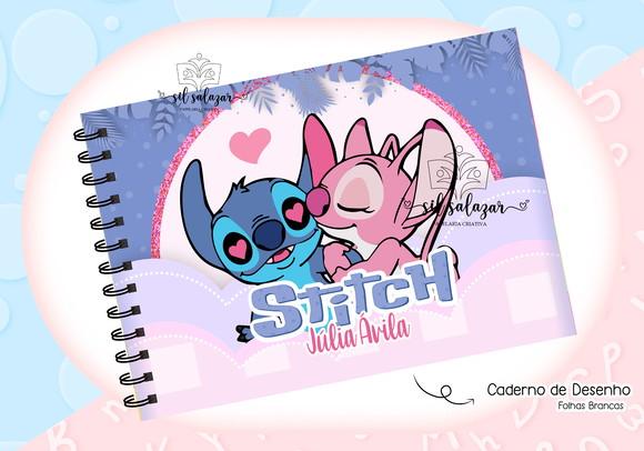 Caderno de Desenho- Stitch 03