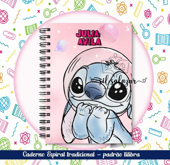 Caderno Espiral Tradicional - Stitch