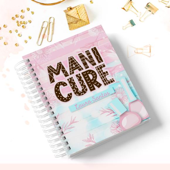 Caderno Feminino A5 - Manicure