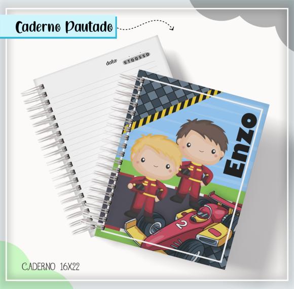 Caderno Pautado - A5 - Formula 1