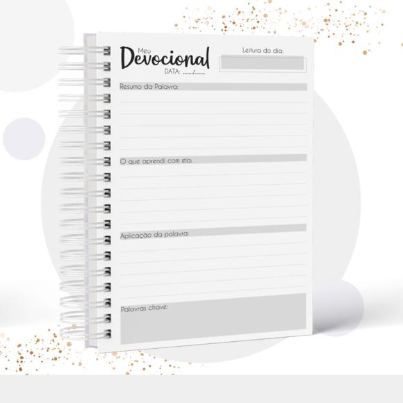 Caderno Meu Devocional Masculino