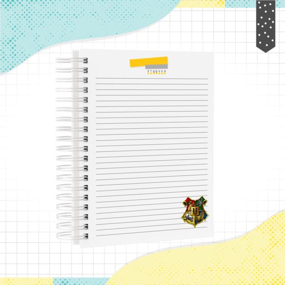 Caderno Pautado A5 - Harry Potter