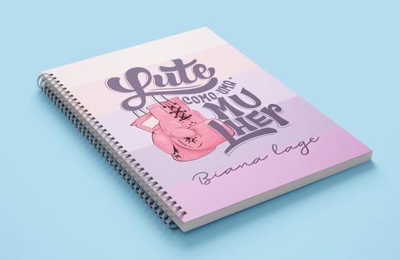Caderno Personalizado - Lute Como Uma Mulher