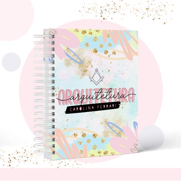 Caderno Universitário - Arquitetura (10 matérias)