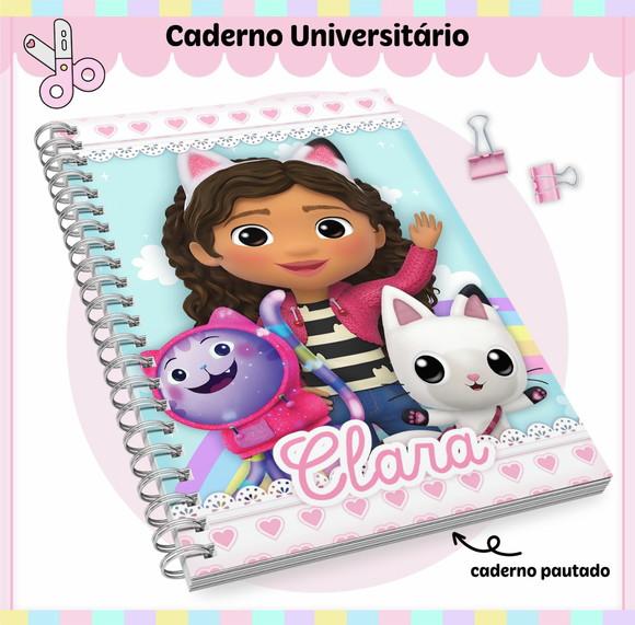 Caderno Universitário - a Casa Mágica da Gaby