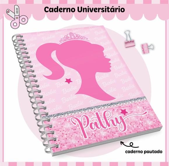 Caderno Universitário - Barbie