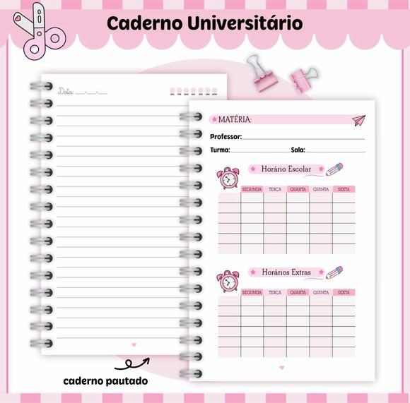 Caderno Universitário - Barbie