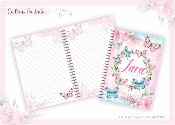 Caderno Universitário - Borboletas