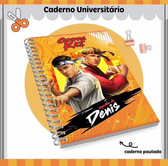 Caderno Universitário - Cobra Kai