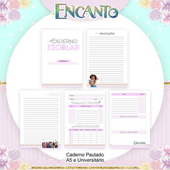 Caderno Universitário - Encanto