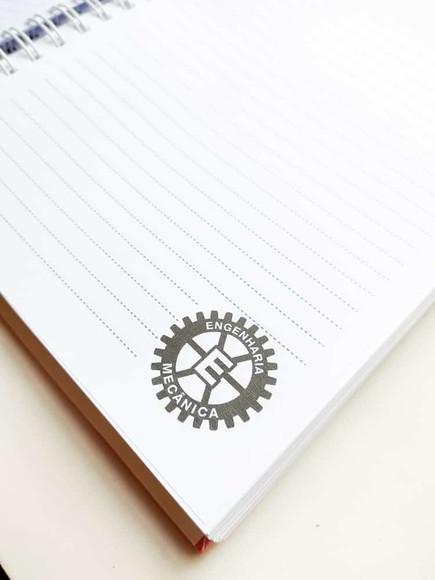 Caderno Universitário - Engenharia Mecânica (10 matérias)