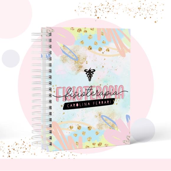 Caderno Universitário - Fisioterapia (10 matérias)