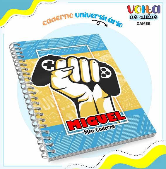 Caderno Universitário - Gamer