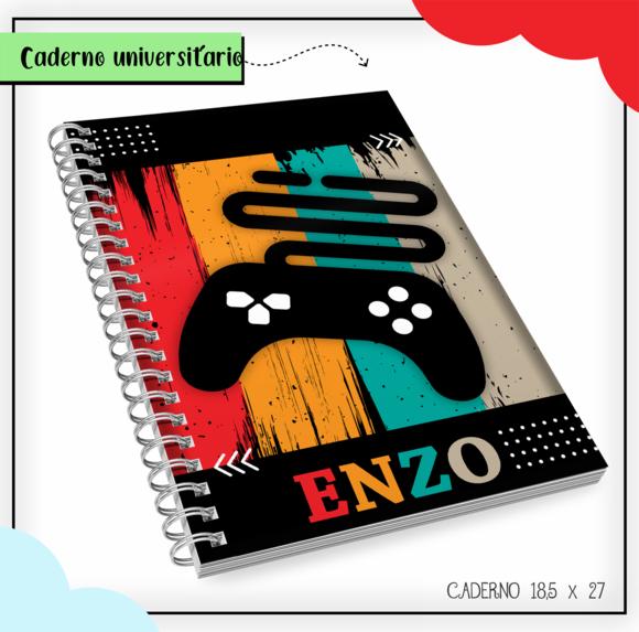 Caderno Universitário - Gamer