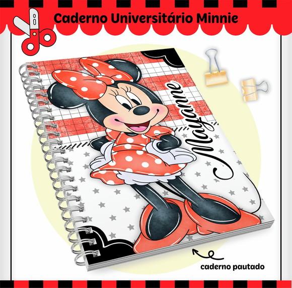 Caderno Universitário - Minnie 02